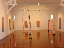 Exhibition Installation by John Mawurndjul at Annandale Galleries