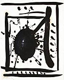 Black Sun II by Robert Motherwell at Annandale Galleries