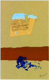 The Brown Stripe by Robert Motherwell at Annandale Galleries