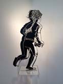 Girl on the Run by Zadok Ben-David at Annandale Galleries