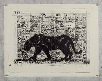 Panther by William Kentridge at Annandale Galleries