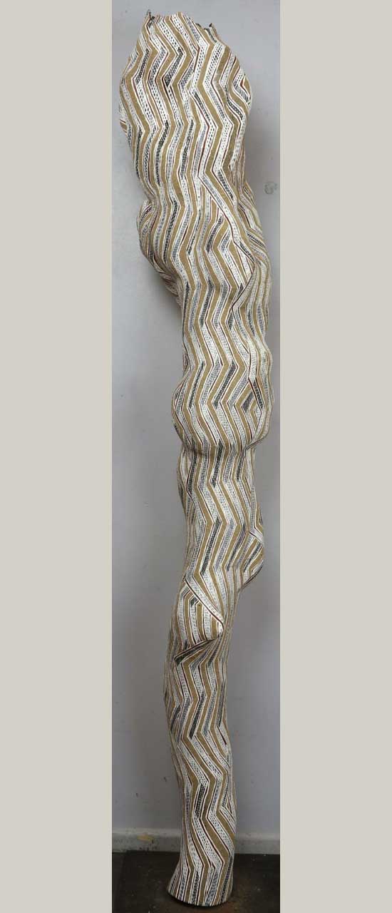 Garrapara by Gunybi Ganambarr at Annandale Galleries