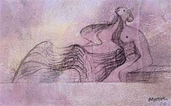 Reclining Figure by Henry Moore at Annandale Galleries