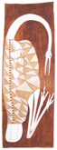 Brolga by Samuel Namunjdja at Annandale Galleries