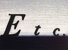 Etc. by Ed Ruscha at Annandale Galleries
