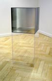 Cube by Larry Bell at Annandale Galleries