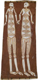Bininj Daluk - Husband & Wife by Lofty Bardayal Nadjamerrek at Annandale Galleries