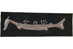 Ngalyod l by Lofty Bardayal Nadjamerrek at Annandale Galleries