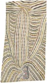 Metamorphosis/Dhakalmayi by Djambawa Marawili at Annandale Galleries
