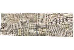 Source of Fire 2 by Djambawa Marawili at Annandale Galleries