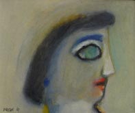 Femme de Profile by Reginald Weston at Annandale Galleries
