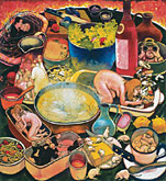 Pandora's Table by Fred Cress at Annandale Galleries