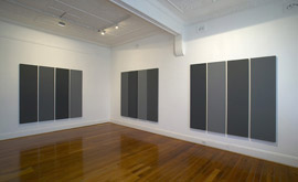 Installation by Alan Charlton at Annandale Galleries