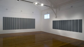 Installation by Alan Charlton at Annandale Galleries
