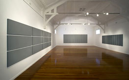 Installation by Alan Charlton at Annandale Galleries