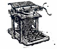 Large Typewriter [ed. 25/40] by William Kentridge at Annandale Galleries