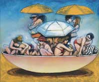 Beachsiders by Fred Cress at Annandale Galleries