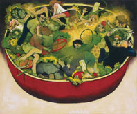 The Toss by Fred Cress at Annandale Galleries