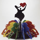 Celebration of True Love by Rotraut Klein-Moquay at Annandale Galleries
