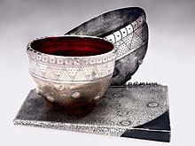 Shadow Offering Bowel by Brian Hirst at Annandale Galleries