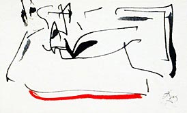 Untitled (from the Joyce Sketchbook) by Robert Motherwell at Annandale Galleries
