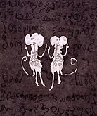 Josephine's Song (detail) by Jacqueline Rose at Annandale Galleries