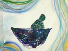 Selemnos (Detail) by Guy Warren at Annandale Galleries