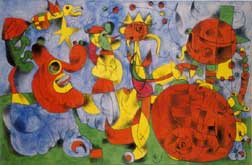Chez le Roi de Pologne by Joan Mir&oacute; at Annandale Galleries