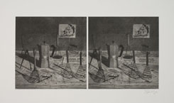 Melancolia by William Kentridge at Annandale Galleries