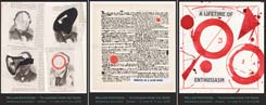 Annandale Galleries Poster for Telegrams From The Nose by William Kentridge at Annandale Galleries