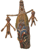 Temar Ne Ari (Ancestor Spirit) by Ambrym Community at Annandale Galleries