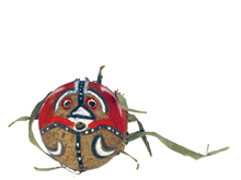 Rom Belaol Mask (Junior) by Ambrym Community at Annandale Galleries