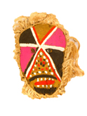 Tamaki Mask (Guardian of Rom) by Ambrym Community at Annandale Galleries