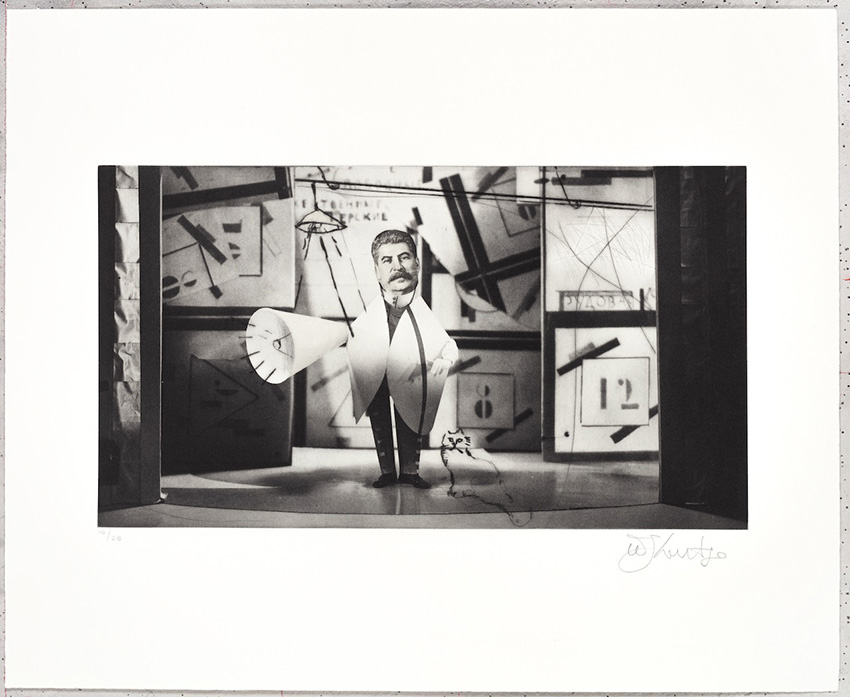 Studio Life Showman by William Kentridge at Annandale Gallery