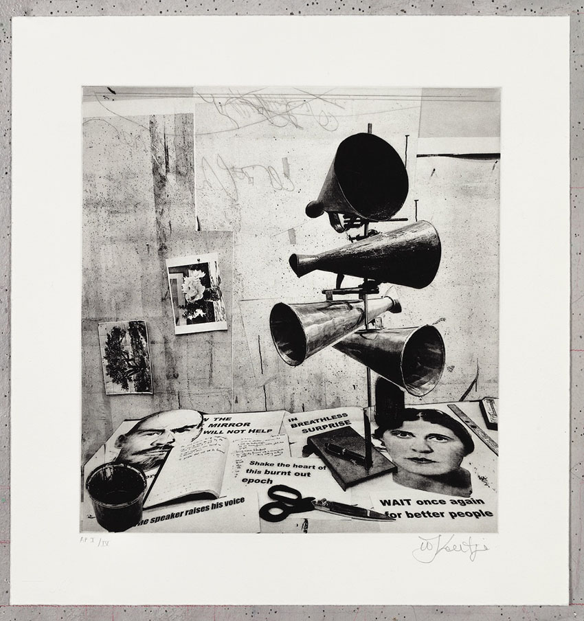 The Mirror Will Not Help by William Kentridge at Annandale Gallery