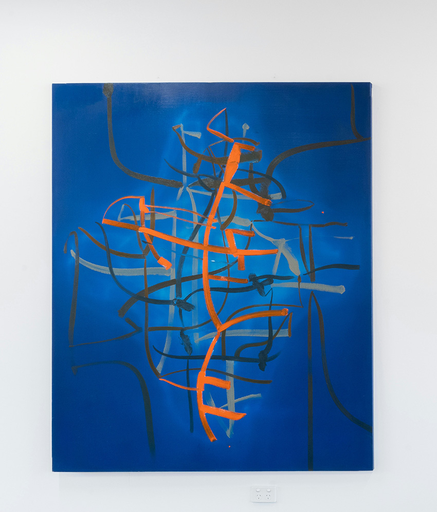 Dilation Series 2 Broken Way by Maurice Cockrill at Annandale Gallery