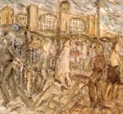 King's Cross, Spring I by Leon Kossoff at Annandale Galleries