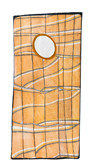 Bark Painting by Kay Lindjuwanga at Annandale Galleries