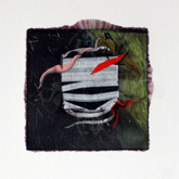 Fractions #4590 by Larry Bell at Annandale Galleries