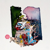 Fractions #7880 by Larry Bell at Annandale Galleries