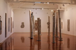 Installation1 by Gunybi Ganambarr at Annandale Galleries