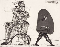 Nose 3 by William Kentridge at Annandale Galleries