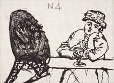 Nose 4 by William Kentridge at Annandale Galleries