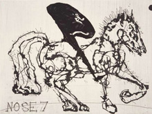 Nose 7 by William Kentridge at Annandale Galleries