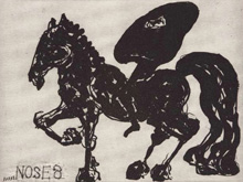 Nose 8 by William Kentridge at Annandale Galleries