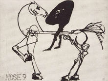 Nose 9 by William Kentridge at Annandale Galleries