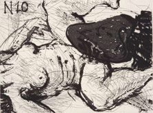 Nose 10 by William Kentridge at Annandale Galleries