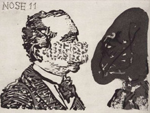 Nose 11 by William Kentridge at Annandale Galleries