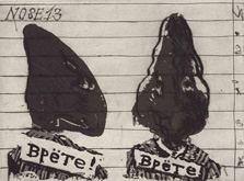 Nose 13 by William Kentridge at Annandale Galleries