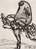 Nose 15 by William Kentridge at Annandale Galleries